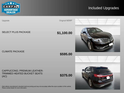 2016 Lincoln MKX Select