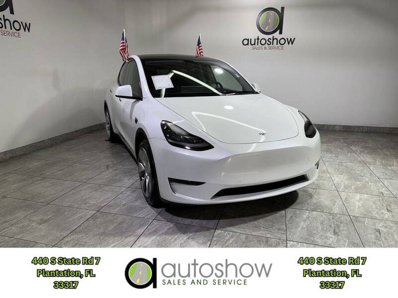 2022 Tesla Model Y for sale at AUTOSHOW SALES & SERVICE in Plantation FL