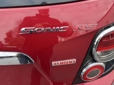 2015 Chevrolet Sonic RS Manual