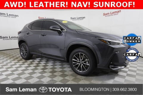 2022 Lexus NX 350 for sale at Sam Leman Toyota Bloomington in Bloomington IL