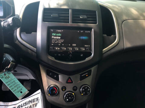 2013 Chevrolet Sonic LT Manual