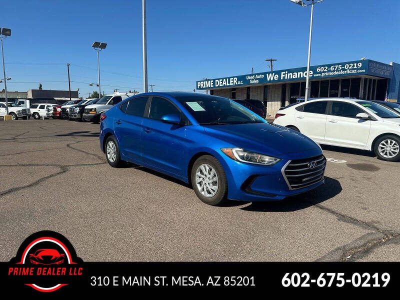 2018 Hyundai Elantra for sale at PRIME DEALER, LLC. in Mesa AZ