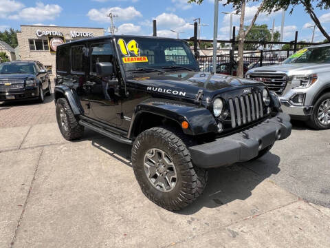 2014 Jeep Wrangler Unlimited for sale at Capital Motors Credit, Inc. in Chicago IL