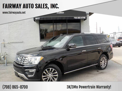 2018 Ford Expedition for sale at FAIRWAY AUTO SALES, INC. in Melrose Park IL