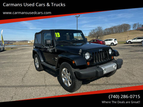 2013 Jeep Wrangler for sale at Carmans Used Cars & Trucks in Jackson OH