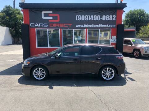 2012 Lexus CT 200h for sale at Cars Direct in Ontario CA