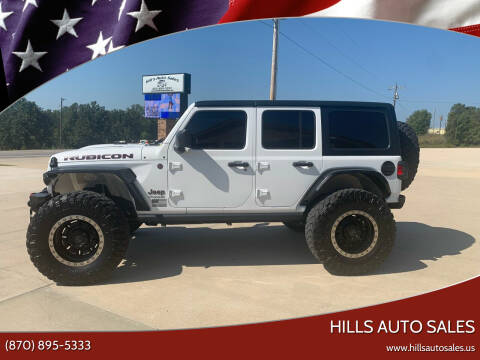 2018 Jeep Wrangler Unlimited for sale at Hills Auto Sales in Salem AR