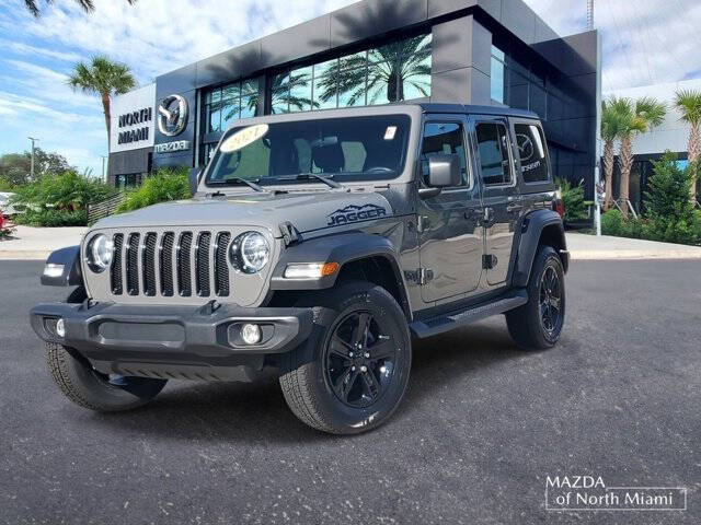 2021 Jeep Wrangler Unlimited for sale at Mazda of North Miami in Miami FL