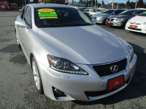 2011 Lexus IS 250 for sale at GMA Of Everett in Everett WA