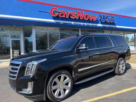 2016 Cadillac Escalade ESV for sale at CarsNowUsa LLc in Monroe MI