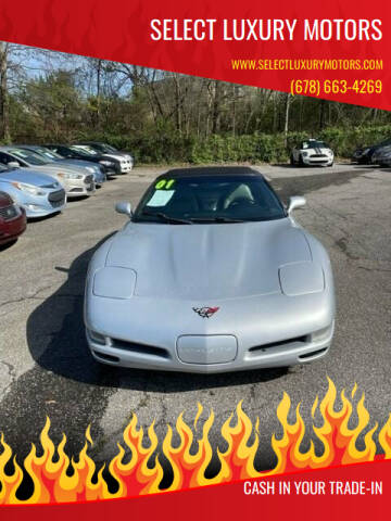 2001 Chevrolet Corvette for sale at Select Luxury Motors in Cumming GA