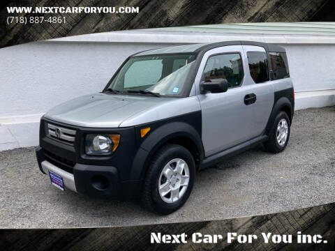 2007 Honda Element for sale at Next Car For You inc. in Brooklyn NY