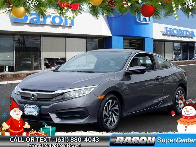 2016 Honda Civic for sale at Baron Super Center in Patchogue NY