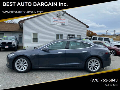 2016 Tesla Model S for sale at BEST AUTO BARGAIN inc. in Lowell MA