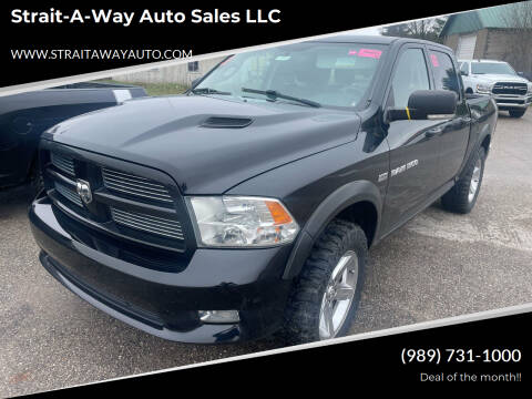2012 RAM 1500 for sale at Strait-A-Way Auto Sales LLC in Gaylord MI