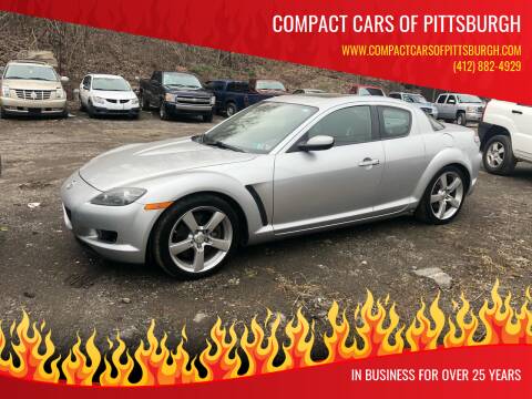 2006 Mazda RX-8 for sale at Compact Cars of Pittsburgh in Pittsburgh PA