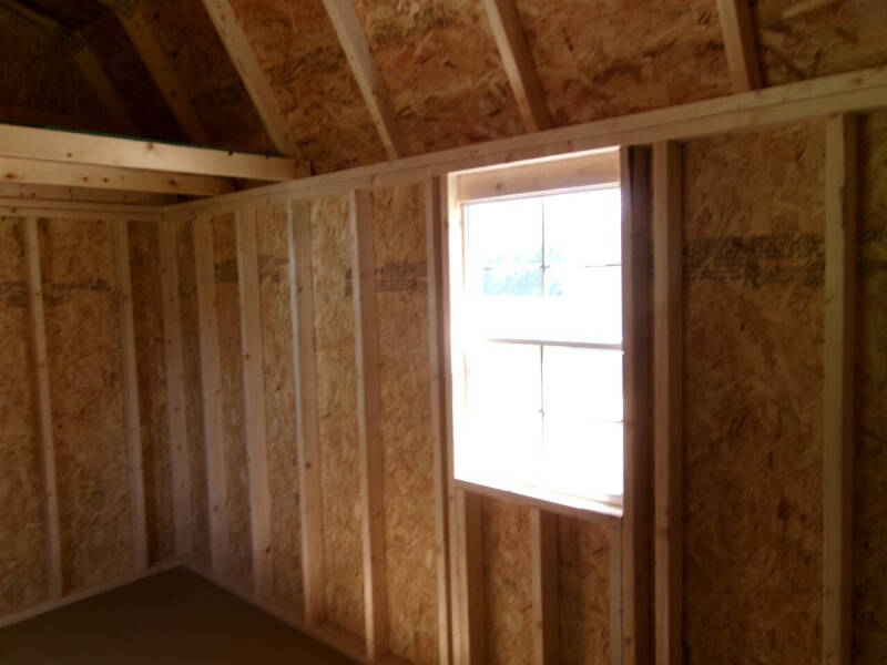 10 x 16 lofted barn