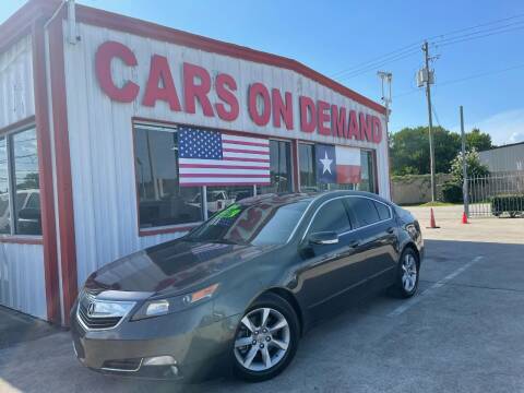2014 Acura TL for sale at Cars On Demand 3 in Pasadena TX