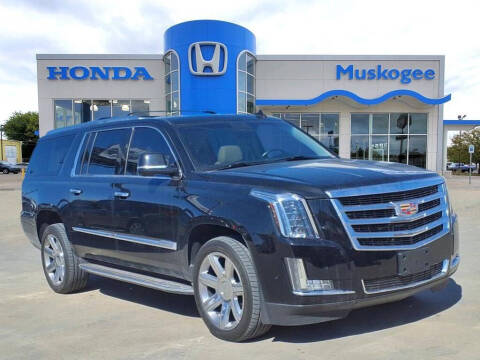 2020 Cadillac Escalade ESV for sale at HONDA DE MUSKOGEE in Muskogee OK