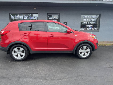2013 Kia Sportage for sale at Auto Credit Connection LLC in Uniontown PA