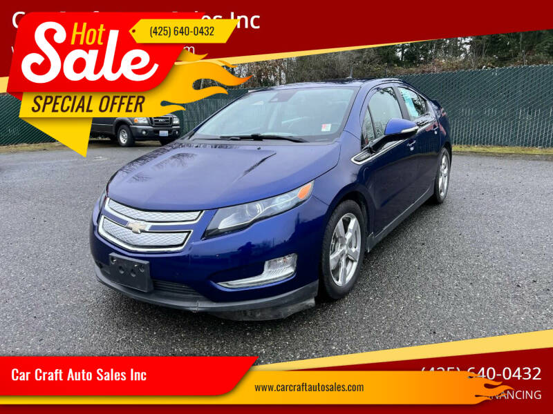 2013 Chevrolet Volt for sale at Car Craft Auto Sales Inc in Lynnwood WA