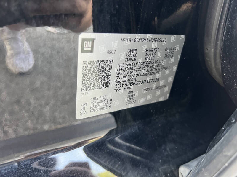 2018 Cadillac Escalade Luxury