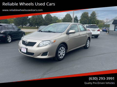 2009 Toyota Corolla for sale at Reliable Wheels Used Cars in West Chicago IL