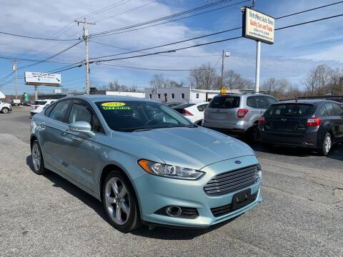 2014 Ford Fusion Hybrid for sale at MetroWest Auto Sales in Worcester MA