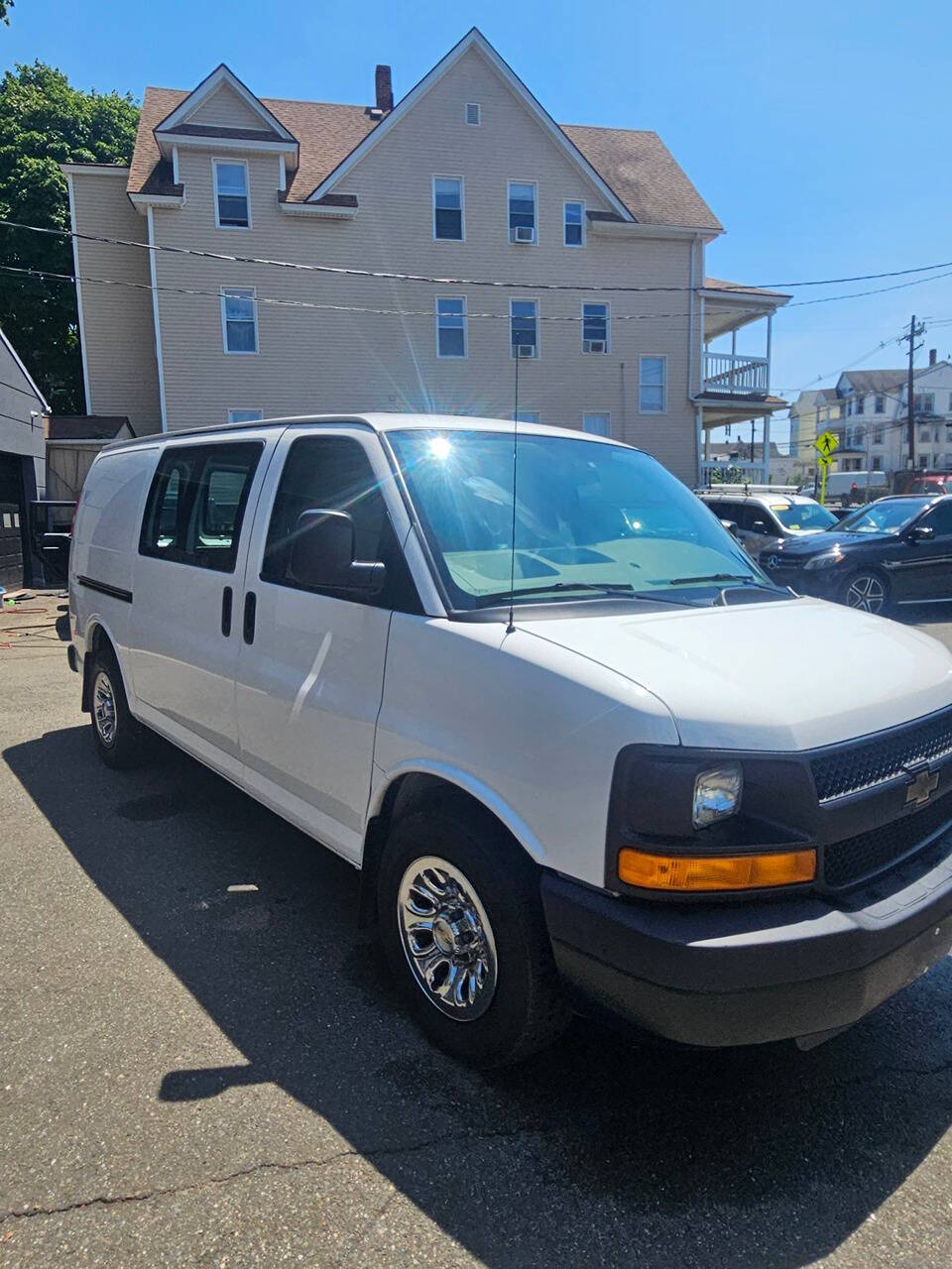 2012 Chevrolet Express for sale at RENOS AUTO SALES LLC in Waterbury, CT