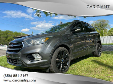 2017 Ford Escape for sale at Car Giant in Pennsville NJ