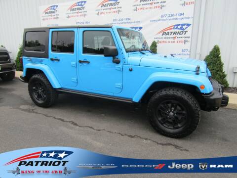 2017 Jeep Wrangler Unlimited for sale at PATRIOT CHRYSLER DODGE JEEP RAM in Oakland MD
