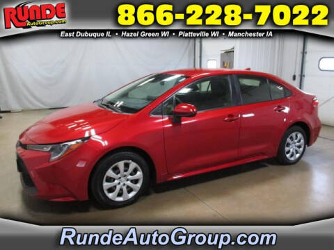 2020 Toyota Corolla for sale at Runde PreDriven in Hazel Green WI