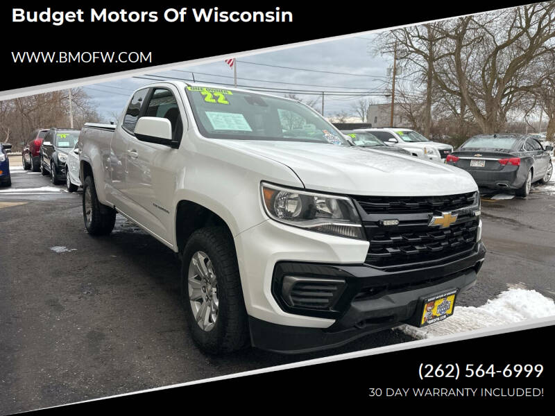 2022 Chevrolet Colorado for sale at Budget Motors of Wisconsin in Racine WI