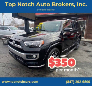 2014 Toyota 4Runner for sale at Top Notch Auto Brokers in McHenry IL