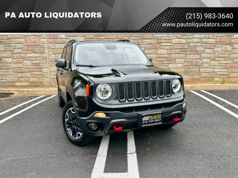 2016 Jeep Renegade for sale at PA AUTO LIQUIDATORS in Huntingdon Valley PA