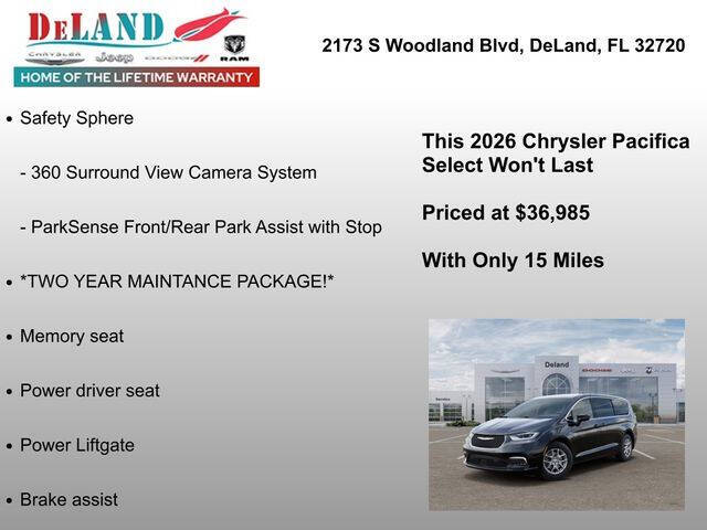 2026 Chrysler Pacifica Select