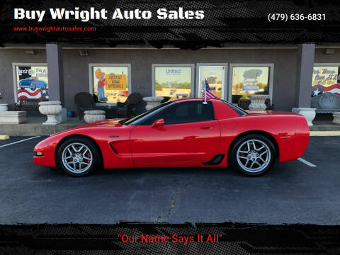 2003 Chevrolet Corvette for sale at Buy Wright Auto Sales in Rogers AR