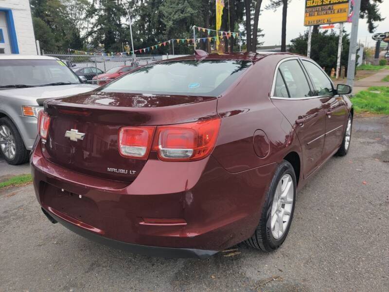 Used 2015 Chevrolet Malibu 1LT with VIN 1G11C5SL6FF116446 for sale in Tacoma, WA