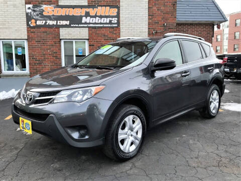 2015 Toyota RAV4 for sale at Somerville Motors in Somerville MA