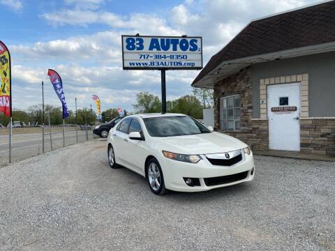 2010 Acura TSX for sale at 83 Autos in York PA