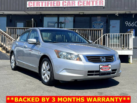 2009 Honda Accord for sale at CERTIFIED CAR CENTER in Fairfax VA