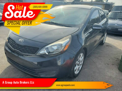 2015 Kia Rio for sale at A Group Auto Brokers LLc in Opa-Locka FL