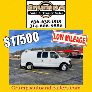 2013 Ford E-Series Cargo for sale at CRUMP'S AUTO & TRAILER SALES in Crystal City MO