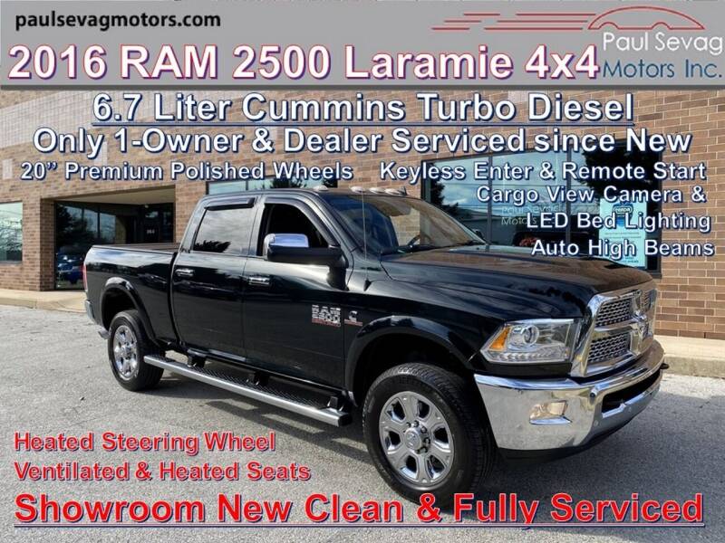 2016 RAM Ram Pickup 2500 for sale at Paul Sevag Motors Inc in West Chester PA