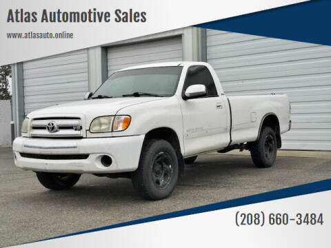 2004 Toyota Tundra for sale at Atlas Automotive Sales in Hayden ID