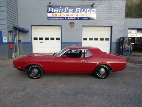 1972 Ford Mustang for sale at Reid's Auto Sales & Service in Emporium PA