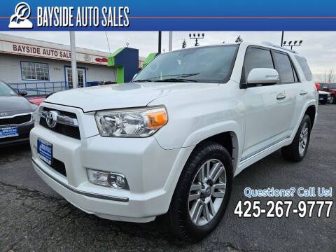 2012 Toyota 4Runner for sale at BAYSIDE AUTO SALES in Everett WA