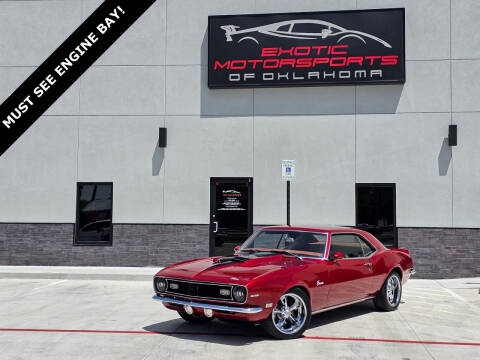 1968 Chevrolet Camaro for sale at Exotic Motorsports of Oklahoma in Edmond OK