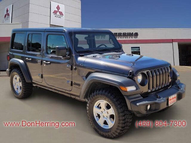 2022 Jeep Wrangler Unlimited for sale at DON HERRING MITSUBISHI in Irving TX