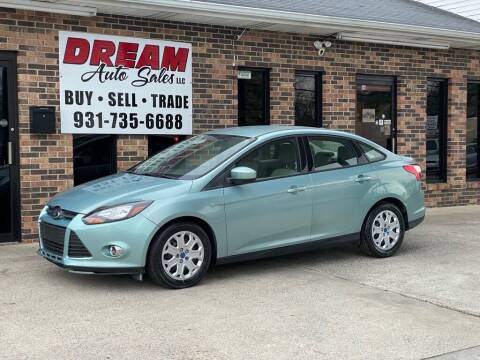 2012 Ford Focus for sale at Dream Auto Sales LLC in Shelbyville TN